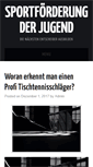 Mobile Screenshot of netzwerk-sportjugend.de